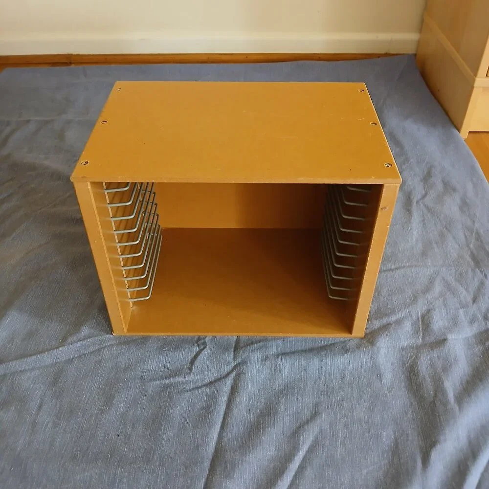 Sturdy Wooden Puzzle Storage Case - Holds Up to 12 Puzzles standard 9